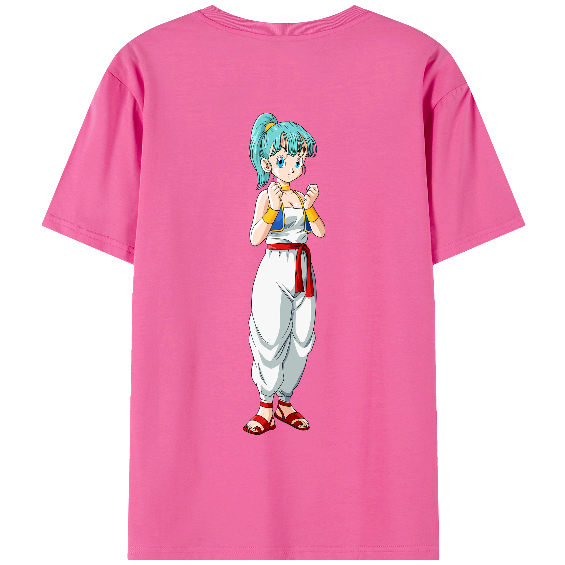 （画像用） ドラゴンボール DRAGON BALL レディース半袖Tシャツ(バックプリント)